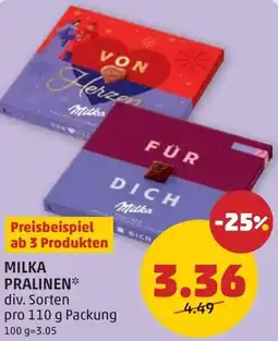PENNY Milka praline Angebot