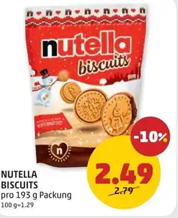PENNY Nutella biscuits Angebot