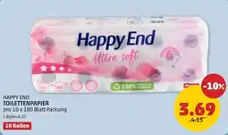 PENNY Happy end ultra soft toilettenpapier Angebot