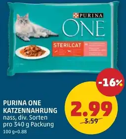 PENNY Purina one katzennahrung Angebot