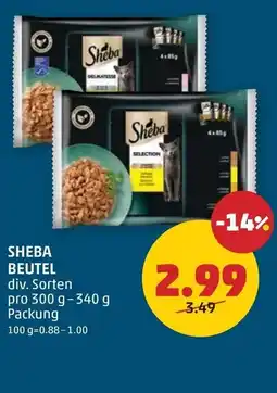 PENNY Sheba beutel Angebot