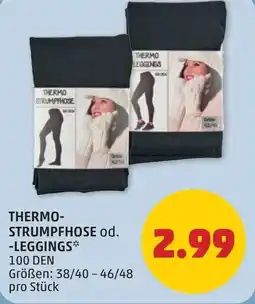 PENNY Thermo- strumpfhose od. -leggings Angebot