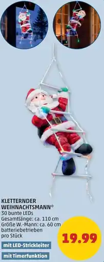 PENNY Kletternder weihnachtsmann Angebot