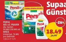 PENNY Persil gel od. pulver Angebot