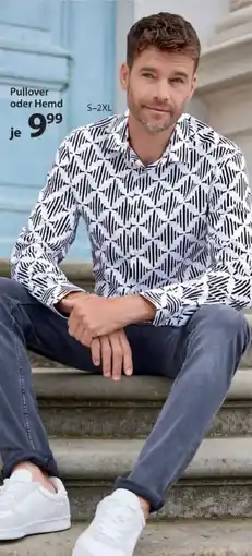 NKD Pullover oder Hemd Angebot