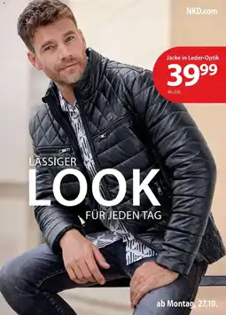 NKD Jacke in Leder-Optik Angebot