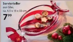 NKD Servierteller aus Glas Angebot