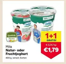 MPreis Mila Natur- oder Fruchtjoghurt Angebot
