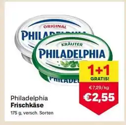 MPreis Philadelphia Frischkäse Angebot