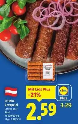 Lidl Frische Cevapcici Angebot