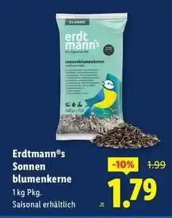 Lidl Erdtmann s Sonnenblumenkerne Angebot