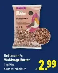 Lidl Erdtmann s Waldvogelfutter Angebot