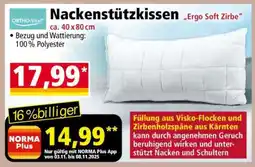 Norma NACKENSTÜTZKISSEN Angebot