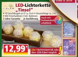 Norma LED-Lichterkette „Tinsel“ Angebot