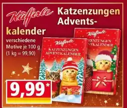Norma Katzenzungen Adventskalender Angebot
