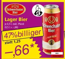 Norma Schwechater Bier Angebot
