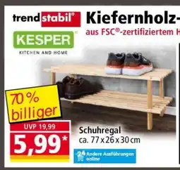 Norma Schuhregal Angebot