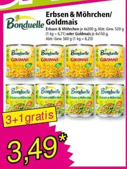 Norma Erbsen & Möhrchen/Goldmais Angebot