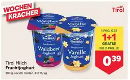 MPreis Tirol Milch Fruchtjoghurt Angebot