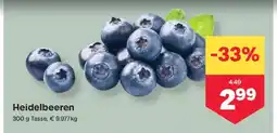 MPreis Heidelbeeren Angebot
