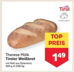 MPreis Therese Mölk Tiroler Weißbrot Angebot