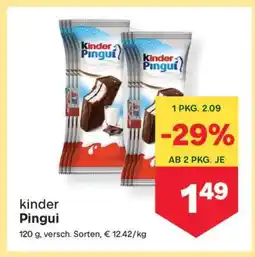 MPreis Kinder Pingui Angebot