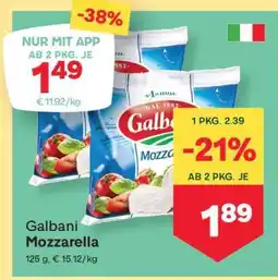 MPreis Galbani Mozzarella Angebot