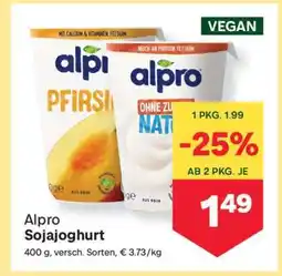 MPreis ALPRO SOJAJOGHURT Angebot