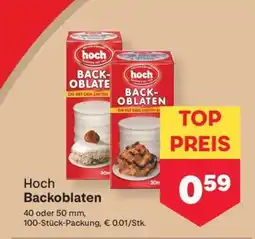 MPreis Hoch Backoblaten Angebot