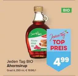 MPreis Jeden Tag BIO Ahornsirup Angebot