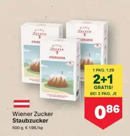 MPreis WIENER ZUCKER STAUBZUCKER Angebot