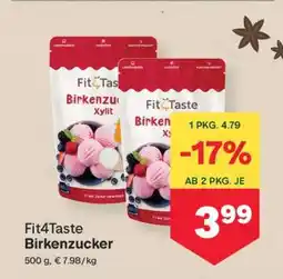MPreis Fit4Taste Birkenzucker Angebot