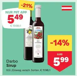 MPreis Darbo Sirup Angebot