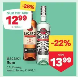 MPreis Bacardi Rum Angebot