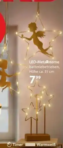 NKD LED-Metallsterne Angebot