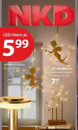 NKD LED-Stern je Angebot