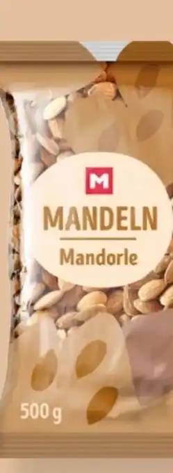 MPreis Mandeln ganz Angebot