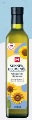 MPreis Sonnenblumenöl Angebot