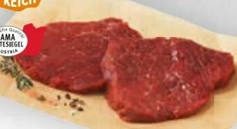 Billa Minutensteak vom Rind Angebot