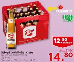 Unimarkt Stiegl Goldbräu Kiste Angebot