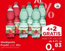 Unimarkt Waldquelle Frucht oder Mix Angebot