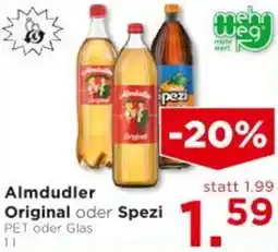 Unimarkt Almdudler Original oder Spezi Angebot