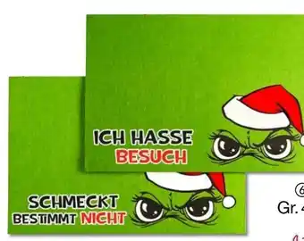 Woolworth Weihnachtsmuffel Platzset Angebot