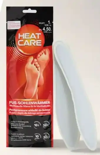 Woolworth Heat Care Fußsohlenwärmer Angebot