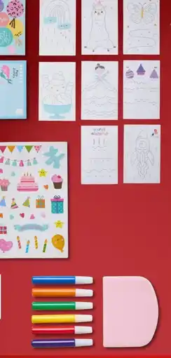 Woolworth Karten Malset Angebot