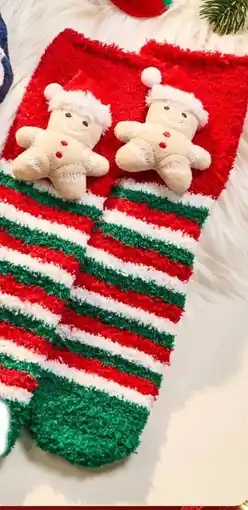 Woolworth Damen Weihnachts Flauschsocken Angebot