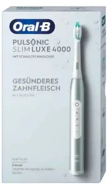 dm Oral-B elektrische Zahnbürste Pulsonic Slim Luxe 4000 Angebot
