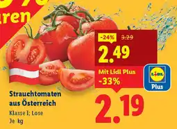 Lidl Strauchtomaten aus Österreich Angebot