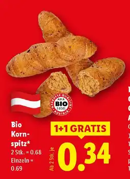 Lidl Bio Korn- spitz Angebot