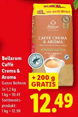 Lidl Bellarom CAFFÈ CREMA & AROMA Angebot